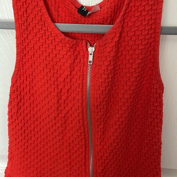 ❌❌❌ Coral red summer dress sz S - Picture 6 of 6